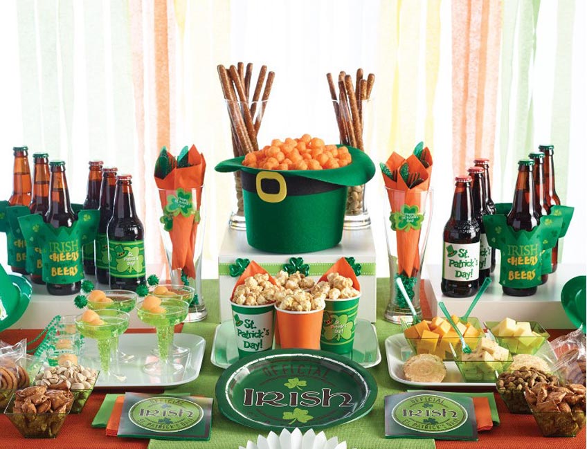 Grün muss die Deko zu St. Patrick's Day sein! Grün muss die Deko zu St. Patrick's Day sein!