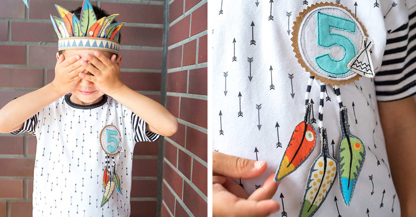 Werde für die Indianerparty kreativ und bastle deinen eigenen Federschmuck! (c) juliaweisshome Werde für die Indianerparty kreativ und bastle deinen eigenen Federschmuck! (c) juliaweisshome