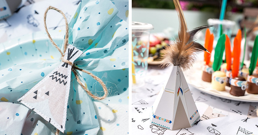 Tipis lassen sich als Deko für die Indianerparty toll umsetzen (c) juliaweisshome Tipis lassen sich als Deko für die Indianerparty toll umsetzen (c) juliaweisshome