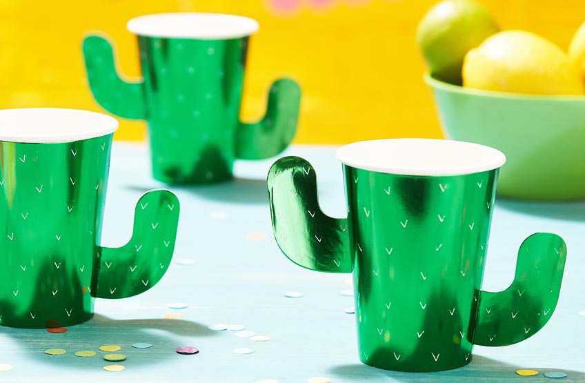 Genial - Lass deine Gäste aus stylischen Kaktus-Bechern trinken Genial - Lass deine Gäste aus stylischen Kaktus-Bechern trinken