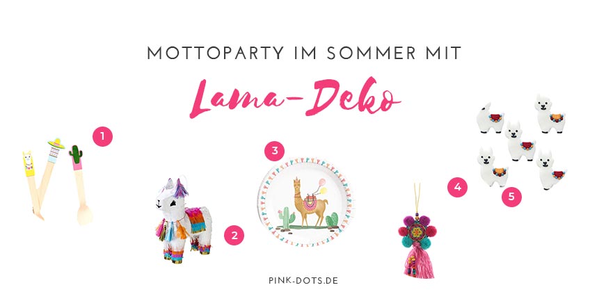 Unsere Deko-Tipps für deine Lama-Deko im Sommer Unsere Deko-Tipps für deine Lama-Deko im Sommer