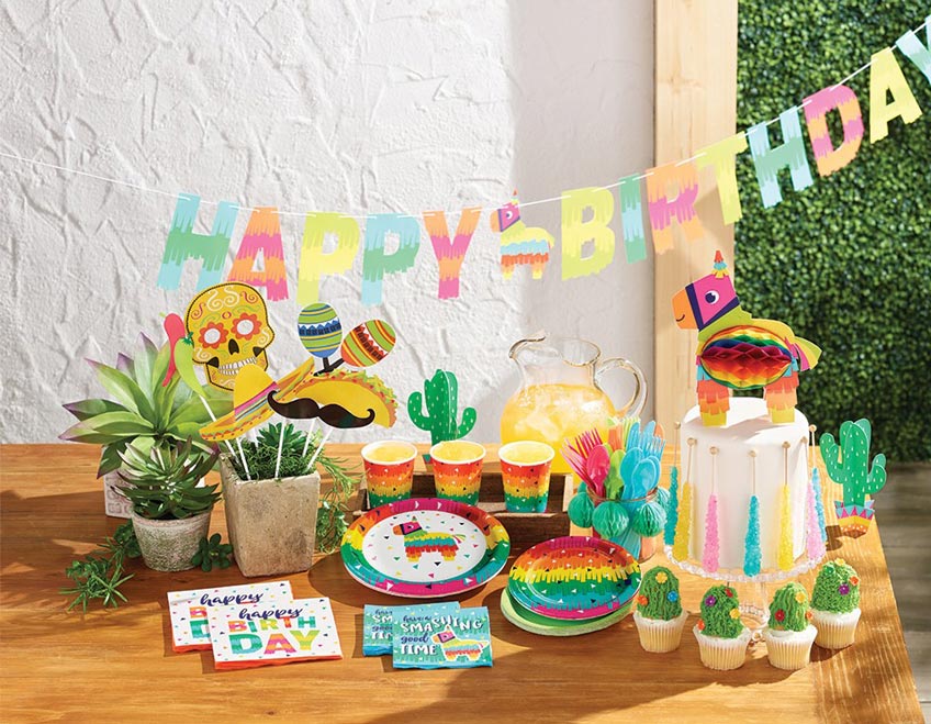 Bunte Deko für die sommerliche Fiesta - hol dir Lamas dazu! Bunte Deko für die sommerliche Fiesta - hol dir Lamas dazu!