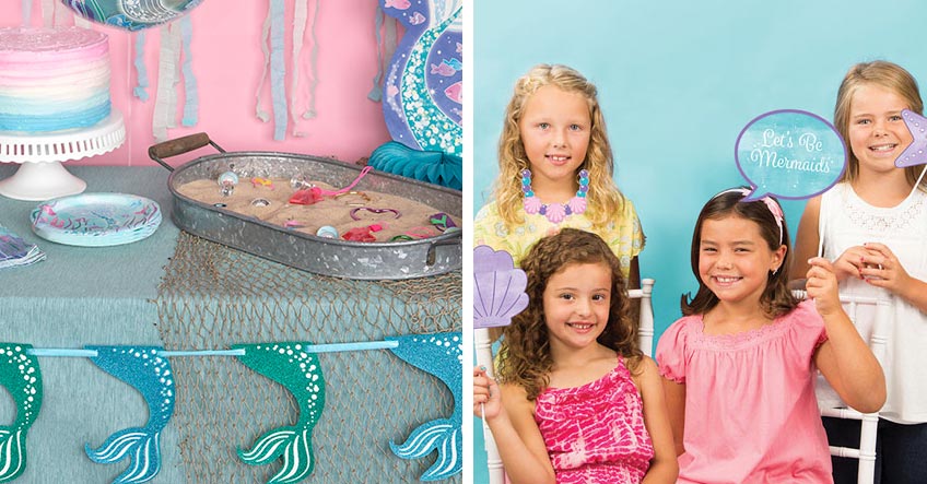 Denk dir zur Mermaid Party ein passendes Programm aus Denk dir zur Mermaid Party ein passendes Programm aus