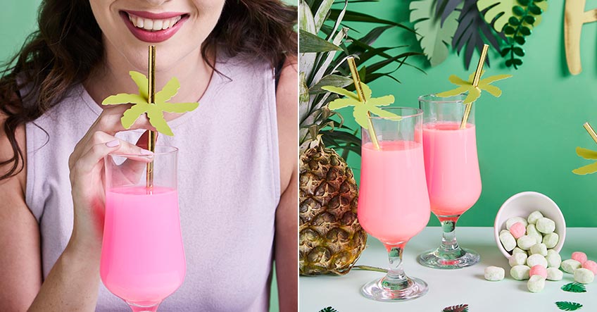 Statte deine Sommerparty mit passenden Palmen-Strohhalmen aus - ein Hingucker! Statte deine Sommerparty mit passenden Palmen-Strohhalmen aus - ein Hingucker!