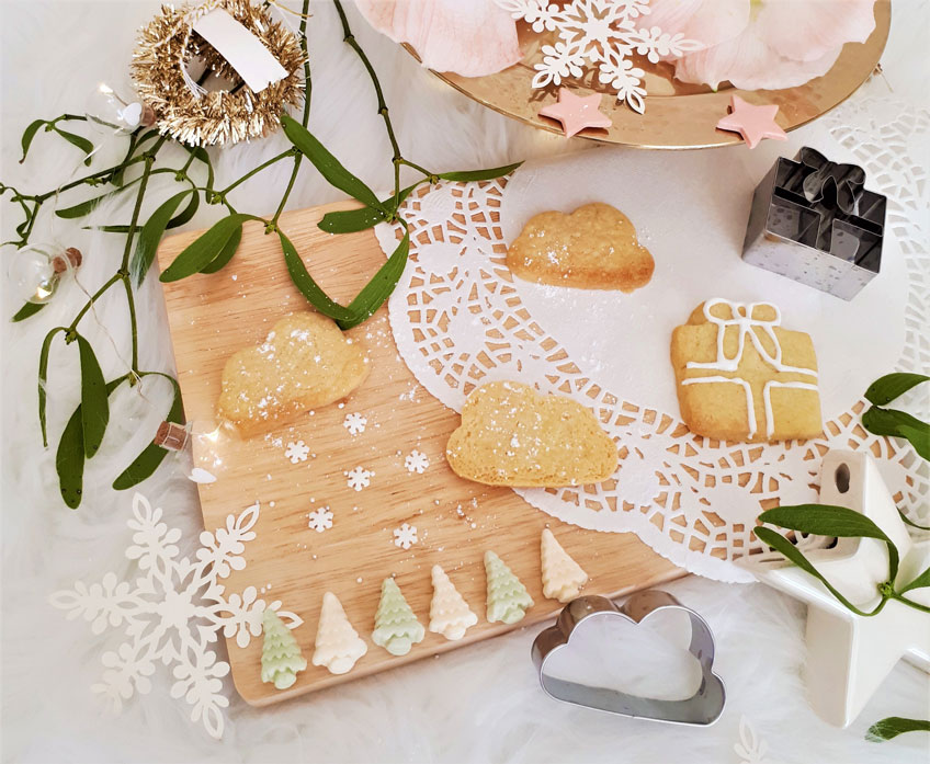 Rosarotes Weihnachten mit Plätzchen und Puderzucker (c) lxoxndxoxn Rosarotes Weihnachten mit Plätzchen und Puderzucker (c) lxoxndxoxn