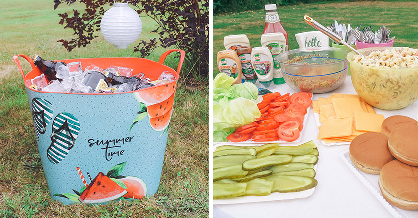 Auf der Sommerparty braucht es Getränkekühler und leckeres Essen (c) ich_bins_isi Auf der Sommerparty braucht es Getränkekühler und leckeres Essen (c) ich_bins_isi