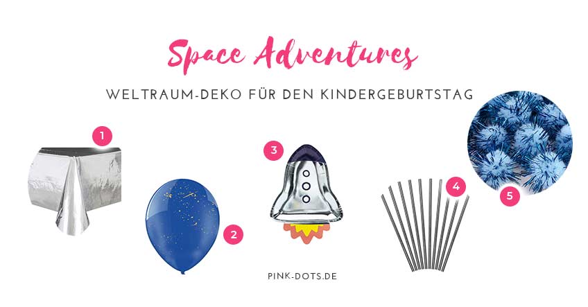 Shop die Deko-Highlights für deinen Weltraum-Geburtstag Shop die Deko-Highlights für deinen Weltraum-Geburtstag