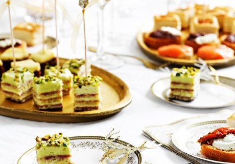 Festlicher Brunch oder Abendessen - die Canape-Picks fallen immer auf.