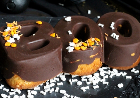 Erschrecken süß: der Boo Kuchen