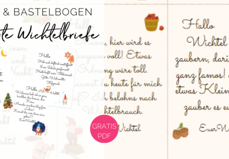 Lade dir gratis unsere gereimten Wichtelbriefe und Ideen für Streiche runter