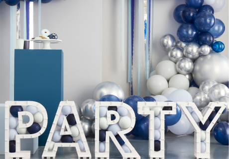 Lass es krachen mit stylischen Ballonrahmen in kräftigen Farben