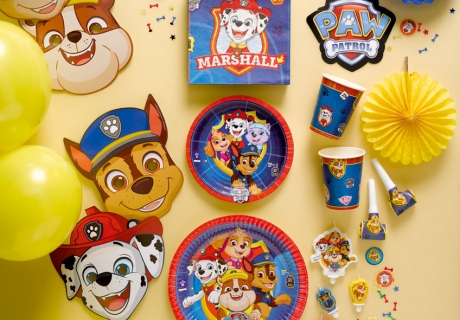 Kindergeburtstag mit Paw-Patrol-Deko