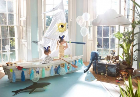 Ahoi, Piraten! Hier gibt`s die besten Tipps für die Suche nach dem Piratengold und tolle Deko von Meri Meri (c) Meri Meri