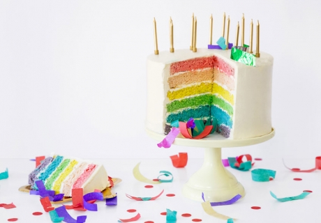 Tolle Rezepte und DIY-Deko für die Regenbogen-Party