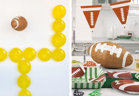 Werde kreativ und gestalte tolle Super Bowl Deko