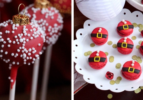 Gib Cake Pops und Macarons einen großartigen Weihnachtslook (c) Biskuitwerkstatt